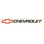 Chevrolet Tailgate or Fender Decal Vinyl 2 Color