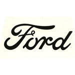 Ford Script Decal  Vinyl  Logo
